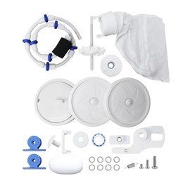 Rebuild Repair Kit Fit for Polaris Zodiac Automatic Pool Cleaner 280 Include Wheel, Drive Shaft, Tire, Turbine Bearing, Sweep Hose, All Purpoe Bag, Wheel Bearing, Tailsweep Pro