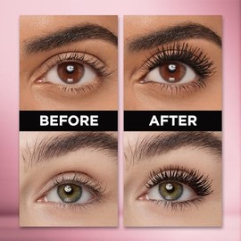 LOreal Paris Makeup Lash Paradise Mascara, Voluptuous Volume, Intense Length, Feathery Soft Full Lashes, No Flaking, No Smudging, No Clumping, Mystic 