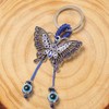 MyfavoriteK Butterfly Evil Eye Keychain Good Luck Charms Evil Eye
