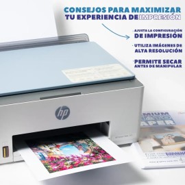 Papel Fotográfico Papira Carta Glossy Alta Calidad 100 Hojas Color Blanco