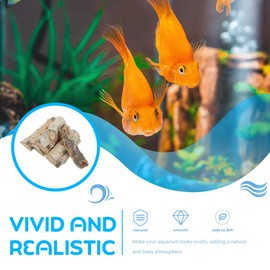 8 Pcs Log Sticks Twigs Mini Wood Logs Birch Firewood Split Birch Log Slices Decoration for DIY Crafts Fish Tank Decoration Home Decor