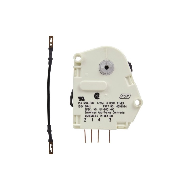 Whirlpool 4391974 Defrost Timer 6hr