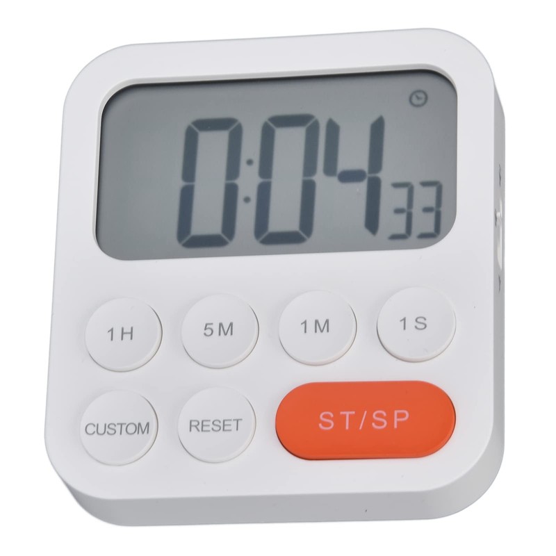Digital Kitchen Timer Adjustable Magnetic Countdown Timer for Cooking Study