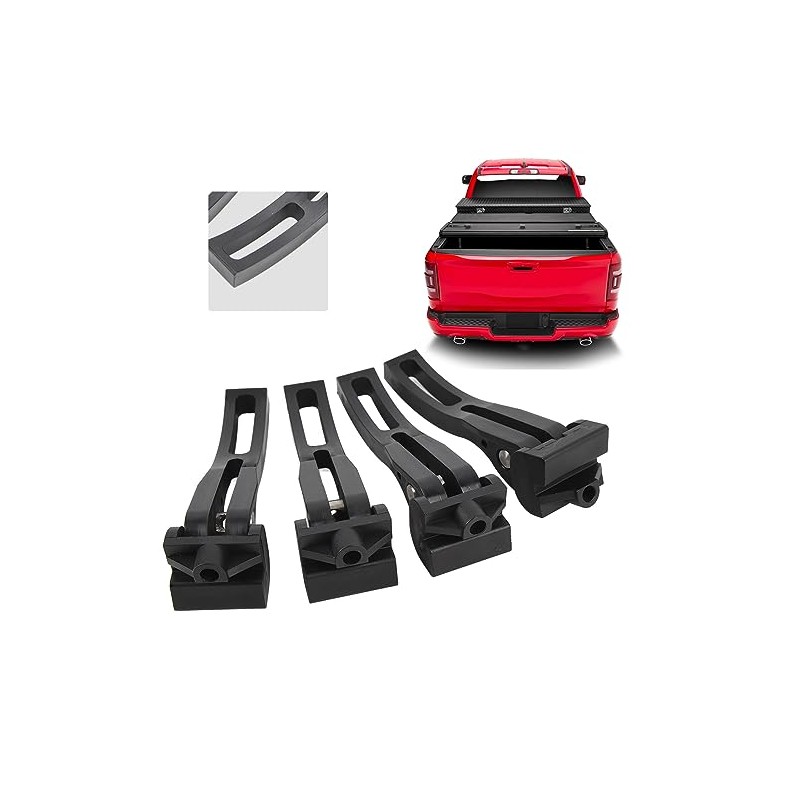 Hard Tri-Fold Tonneau Cover Easy Installation Truck Tri-Fold Tonneau Clamp