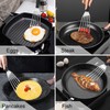 Beijiyi Fish Spatula Turner Set of 2, Heat Resistant Silicone