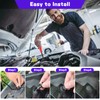 Set of 350 Car Mounting Clips, 6 Different Expansion Rivets,