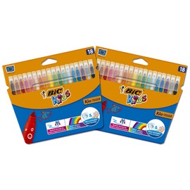 BIC 962702 Couleur Felt Tip Colouring Pen - Multi-Colour