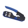 RJ45 Crimping Tool Kit Network Cable Ethernet Jack Pass Through