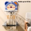 TEMI Indoor Mini Basketball Hoop for Toddlers Children Boys Age