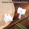2pcs Vertical Blinds Replacement Parts, POM Material Vertical Blinds Control