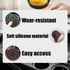 Pincuttee Car Cup Holder Coaster Silicone,Car Cup Holder Coaster 2Pack,Universal
