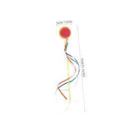 Alipis 2pcs Car Antenna Decoration Balls with Ribbon Stylish Topper for Vehicle Antenna Easy Installation Durable Materials Enhance Car Appearance with Versatile Designs