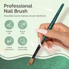 MelodySusie Kolinsky Acrylic Nail Brush,66% Kolinsky Hair Professional Nail Art