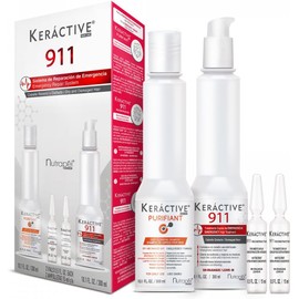 Nutrapel Keractive 911 Set de Tratamiento Capilar Integral