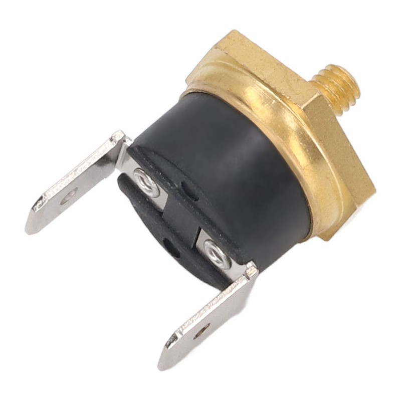 5PCS KSD301 Copper Thermostat Bimetal Normally Closed M4 Snap Disc