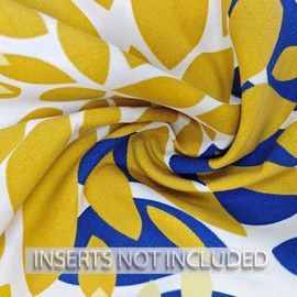 JMKaixin Outdoor Pillow Covers Set of 2 Waterproof Outdoor Pillow 12x20 Inch Outdoor Lumbar Pillow Covers Home Decor for Furniture, Patio, Couch, Bed, Sofa, Bedroom