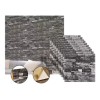 LH_Decor Papel Tapiz Pared 3d Piedra Panel Relieve Textura -