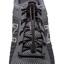 Lock Laces Pro Series No Tie Shoelaces Robert Killian Model, Black