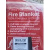 MART COBRA Emergency Fire Blanket for Home and Kitchen. 40"x40".