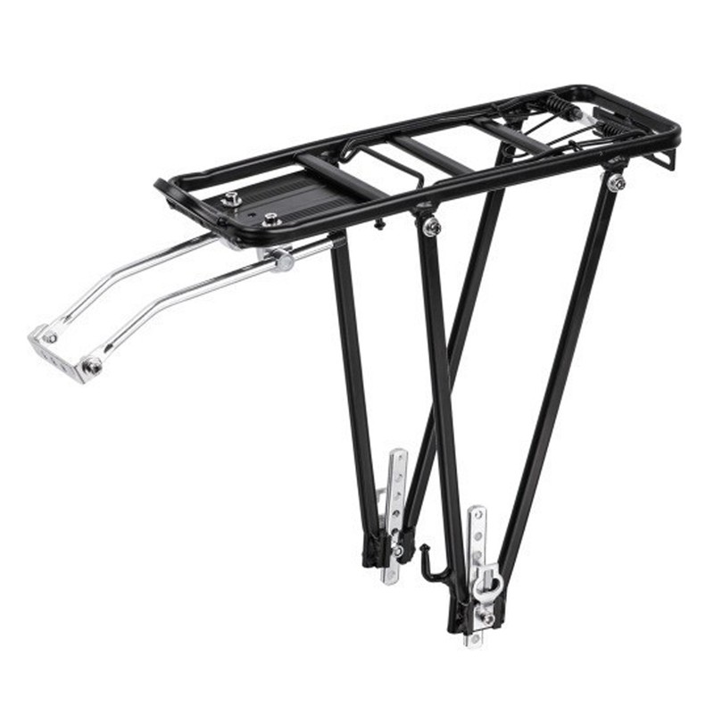 Rear Bike Rack Cargo Rack 154lb Load Aluminium Alloy Touring