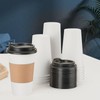 RACETOP RACETOP Disposabe Coffee Cups with Lids and Sleeves 16