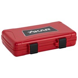 Cigar Travel Humidor Case Red