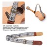 Ukulele Strap Embroidery Style Retro Metal Buckle Adjustable Breathable Shoulder