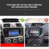 Auovo Dashboard Mats Compatible with Subaru Crosstrek Accessories 2012-2017 Forester