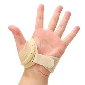CMC Thumb Brace for Osteoarthritis CMC Joint Pain Stabilizes Thumb CMC Joint Without Limiting Hand Function Left Hand (Skin Color)
