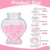SOFPLATE 6300Pcs 5 Sizes Pink Diamond Crystal Gems Vase Filler