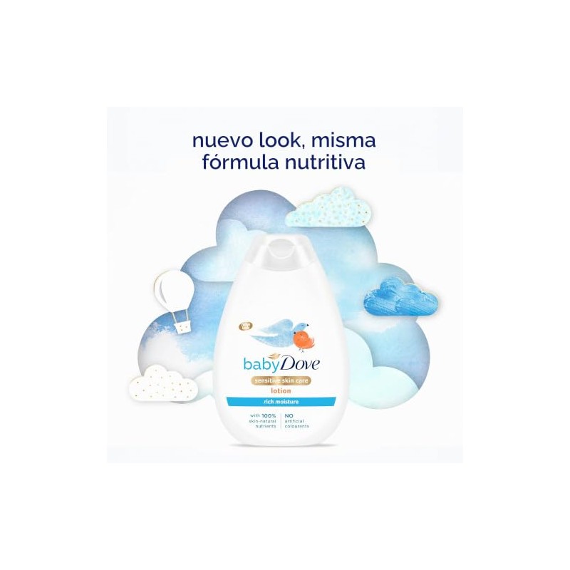 Baby Dove Crema Corporal Humectación Enriquecida 400 Ml