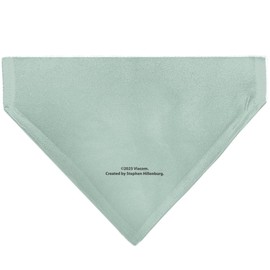 Spongebob Squarepants Pet Bandana Spongebob Squarepants Squidward Character Close Up Blue Slip On Collar Bandana Only