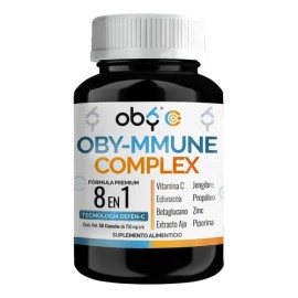 Vitamina Liposomal Zinc Echinacea Extracto Ajo Propoleo Jengibre Betaglucano Piperina Suplemento Alimenticio Inmunidad Vitaminas Hombre Mujer Oby