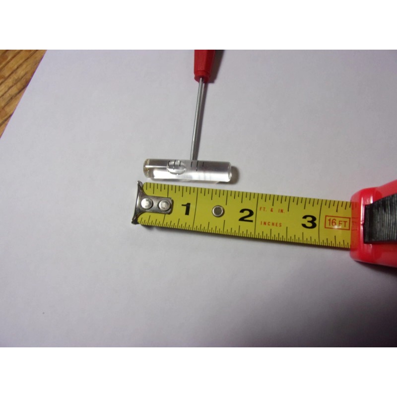 Starrett 12- New Replacement Level Vials. .350 x 1.560". 12-PK