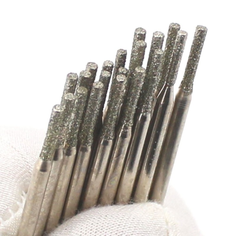 JINGLING 1.5mm Diamond Hole Saw Cylindrical Head Grinding Drill Solid