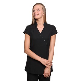 Mirabella Health & Beauty Women's Venus Beauty Tunic Uniform Black 22 UK