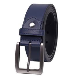 BelePala - Cinturones grandes y altos para hombre de 36 a 124 pulgadas, Classic Blue 01a, 51"(Waist: 44"-47")