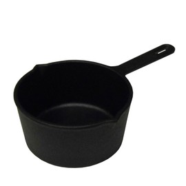 King Kooker CIP28S Seasoned Cast Iron Pot w/Pour Spouts, OS, Multi