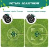 MOSIKEN Sprinkler for Yard, Rotating Garden Sprinkler for Large Area