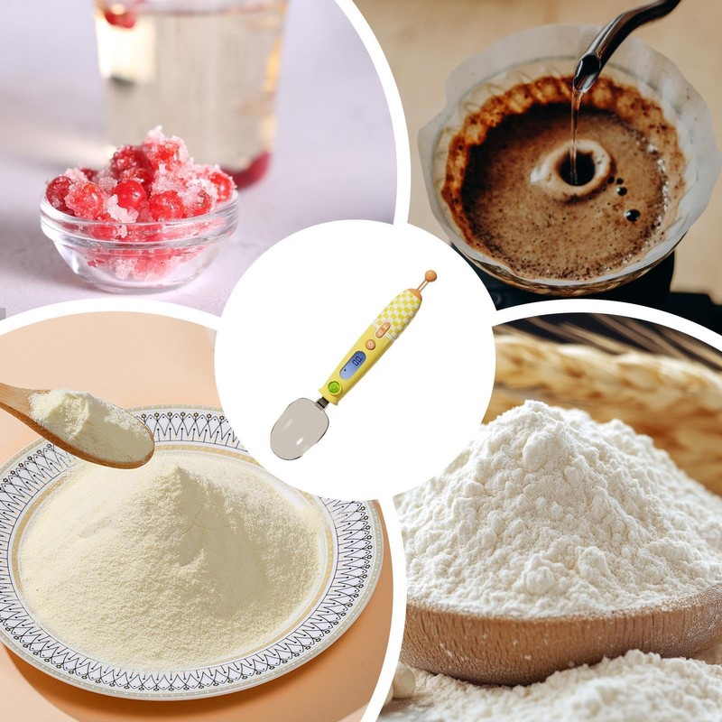 Spoon Scale - LED Screen Display Electronic Measuring Spoon,Detachable Spoon