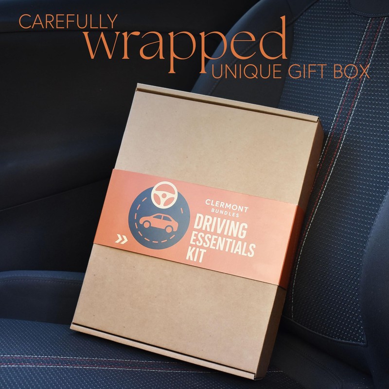 Driving Essentials Kit - Car Gift Set Inc 17 Item.