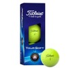 Titleist Golf Balls 24 Tour Soft YELLOW 3P T4114S-3PJ Sleeves