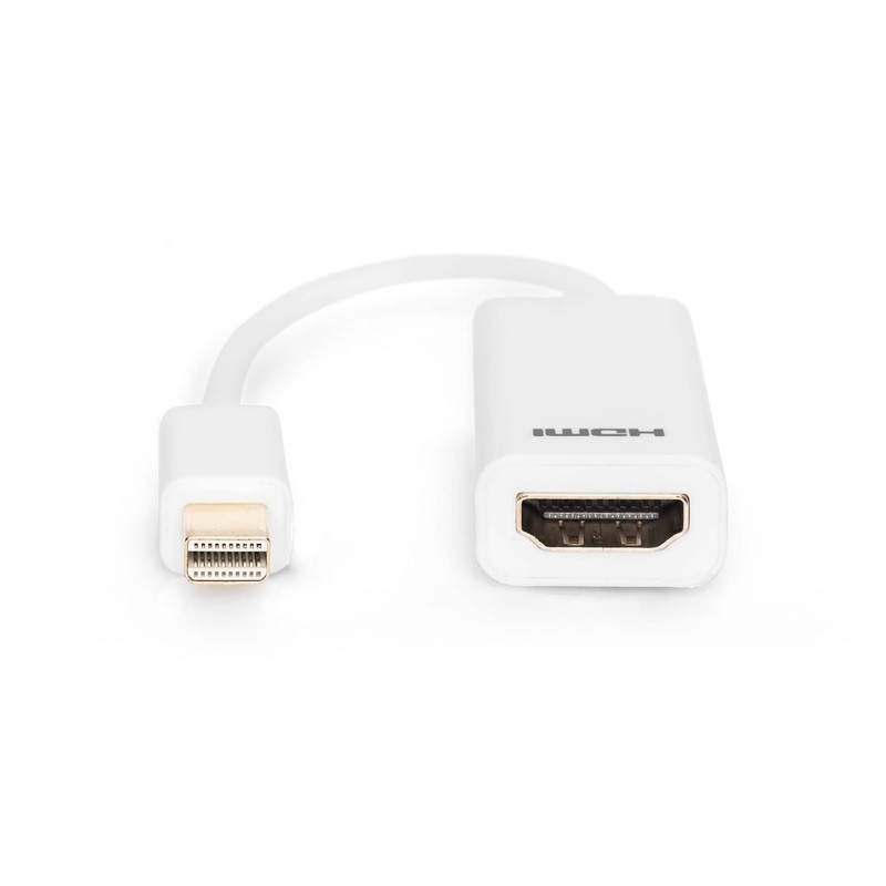 Assmann DIGITUS CAVO ADATTATORE DISPLAYPORT MINI DP HDMI 15CM
