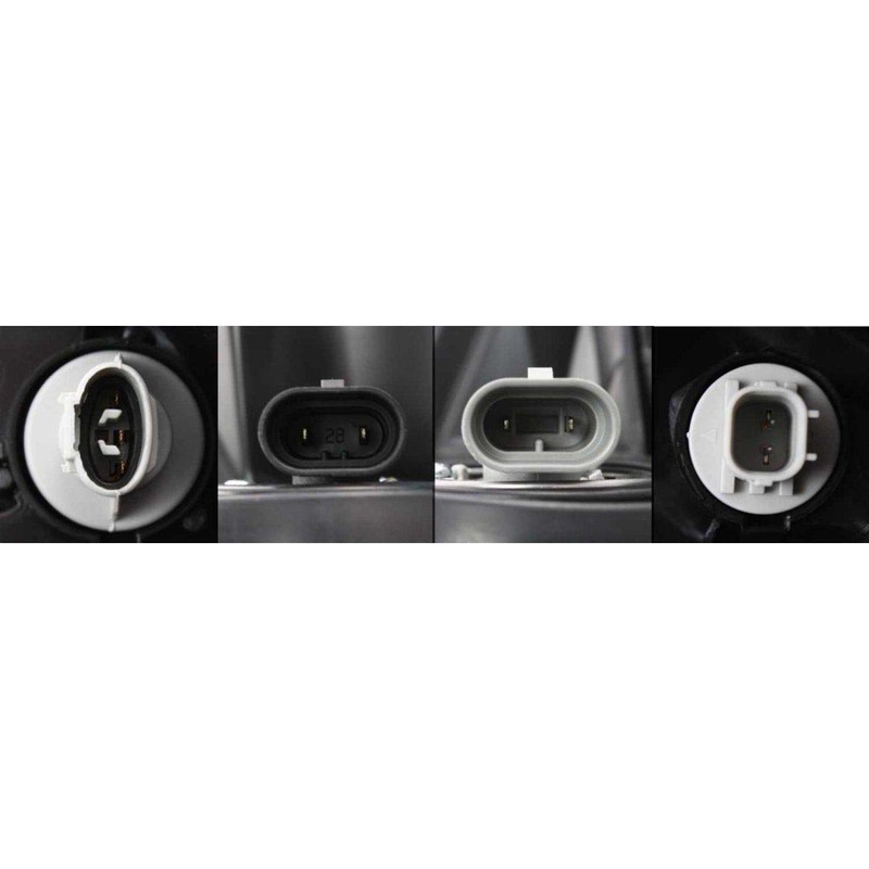 Headlight For 2008-2012 Honda Accord Sedan Passenger Side w/bulb