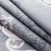 YuHeGuoJi Duvet Cover Set 100% Egyptian Cotton Grey Queen Size