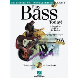 Hal Leonard Play Bass Today! - Level 1 (Book/Online Audio)