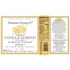 Sonoma Syrup Co Vanilla Almond Simple Syrup 12.7 Fl Oz