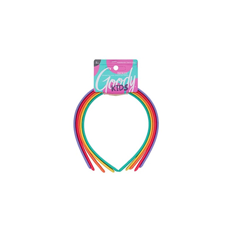 Goody Girls Classics Fabric Headband, 5 Count