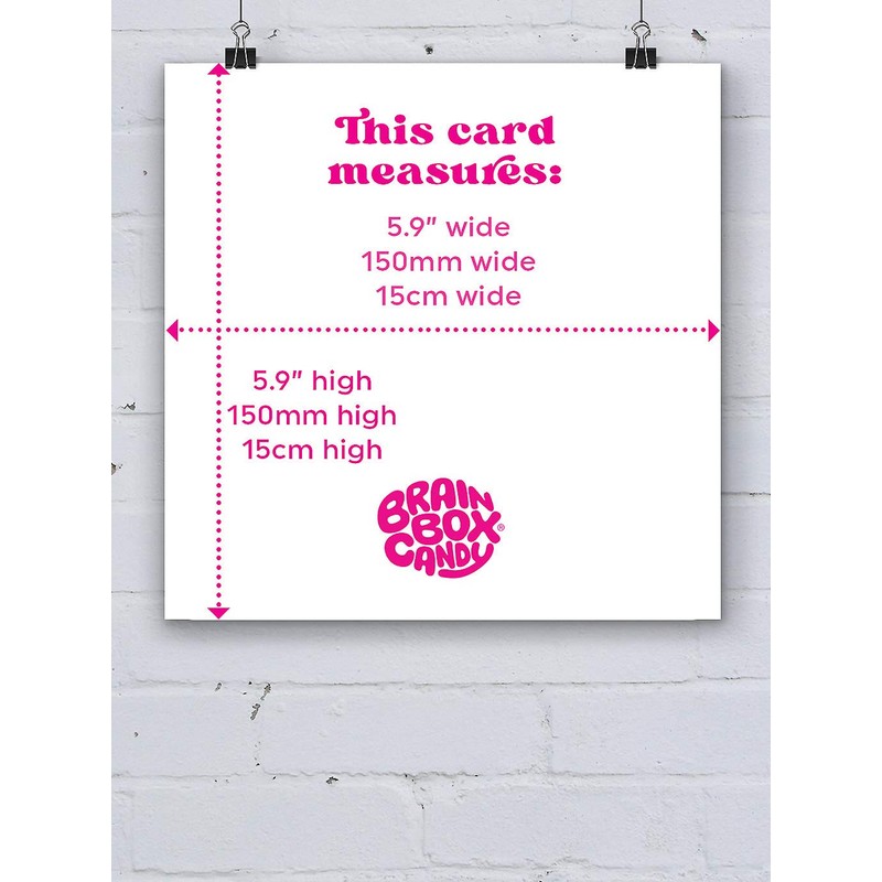 Bold & Bright - Cute Anniversary Card - 'Ruby Wedding