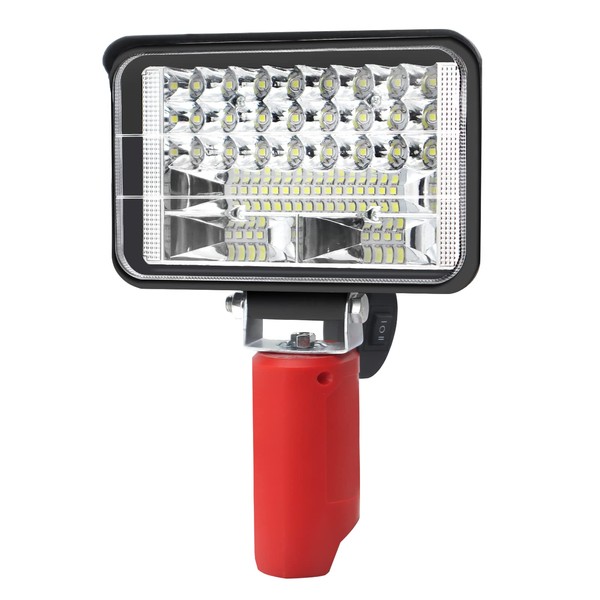 Cordless LED Work Light Compatible with Milwaukee M12 12V Battery,